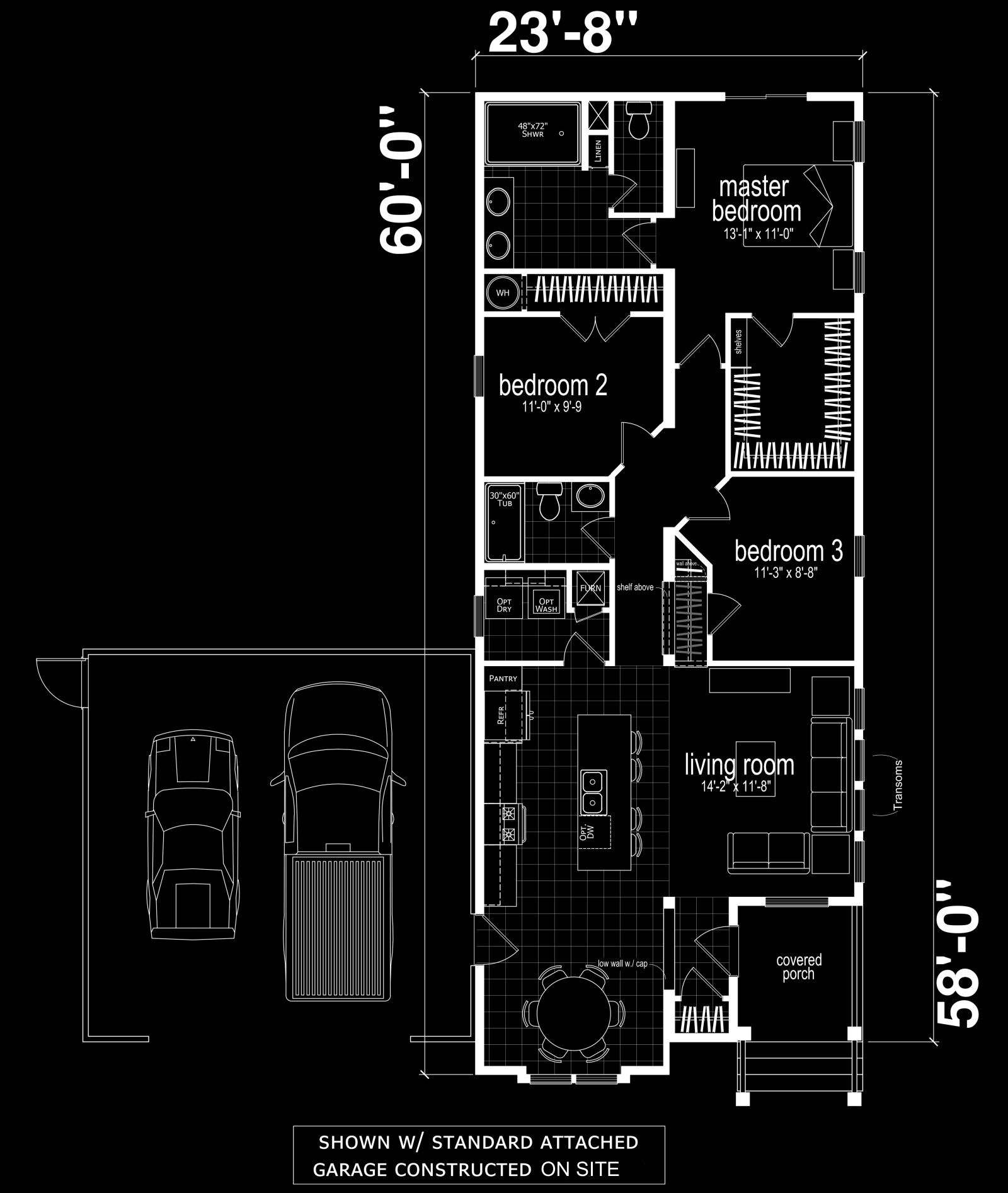 The Belmont floor plan