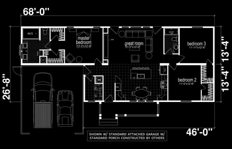 The Brighton floor plan